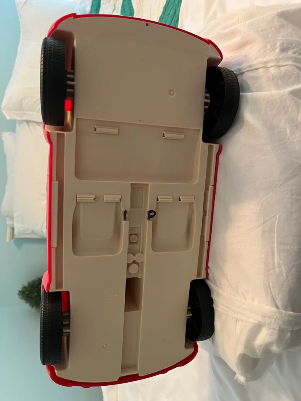 Mattel Barbie Red VW Beetle, Year:  2000.